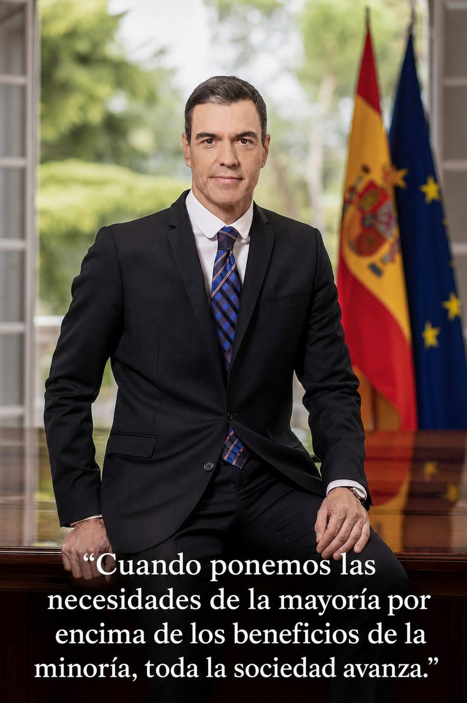 Pedro Sánchez, presidente del Gobierno de España
